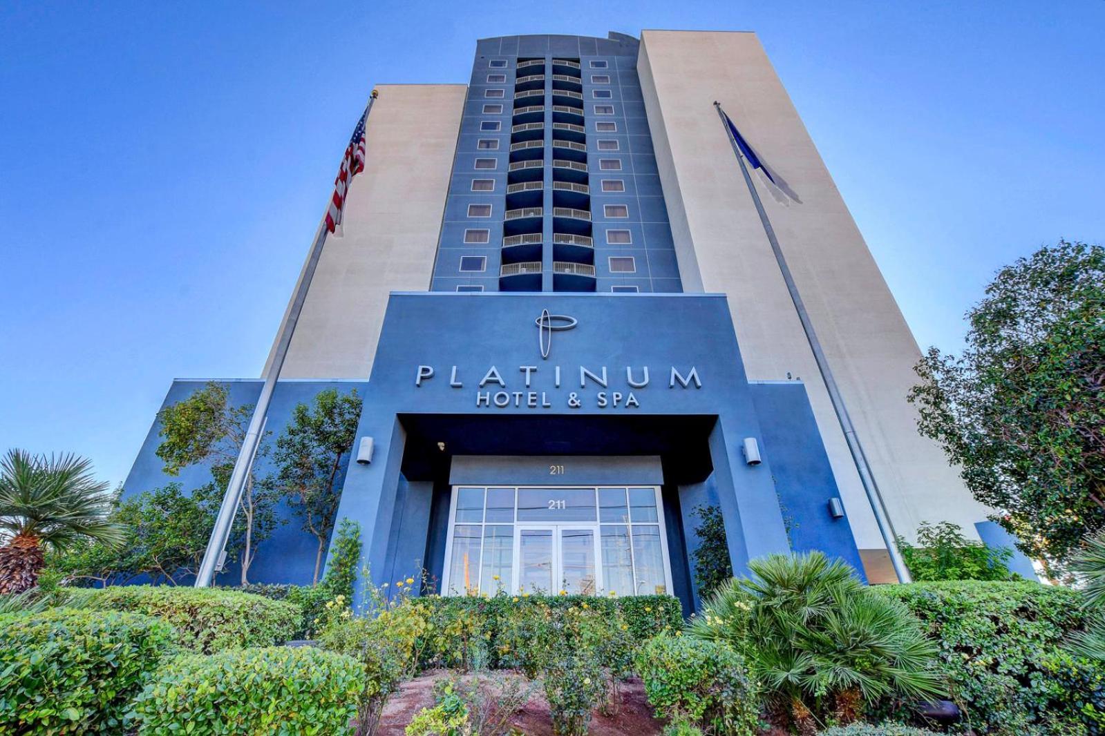Diamond Suite At Platinum Hotel 2 Queen Beds ラスベガス エクステリア 写真